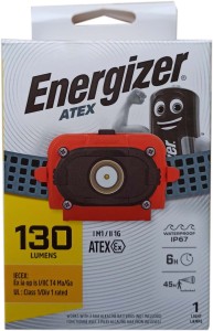 Latarka Energizer ATEX Headlight 3AAA 130 lumenów (nowy model)