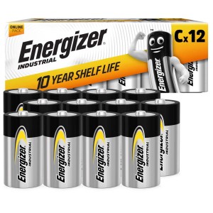 12 x Bateria Energizer Industrial  C LR14