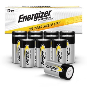 12 x Bateria Energizer Industrial D LR20