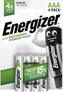 Akumulator Energizer AAA HR03 700mAh  Plus /4szt.